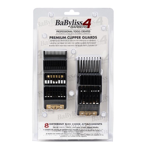 BaBylissPRO Premium Hair Clipper Comb Attachment Set