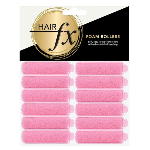 Hair FX Foam Rollers, Mini - 12pk