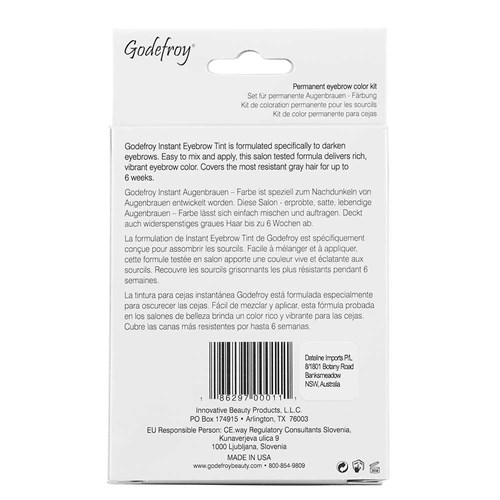 Godefroy Instant Eyebrow Tint Natural Black