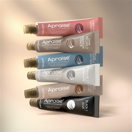 Apraise Eyelash And Eyebrow Vegan Tint Blue Black