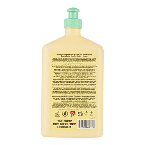 LOLA MC JELLY STYLING GEL 500g 17.64oz MEU CACHO FOR CURLY HAIR