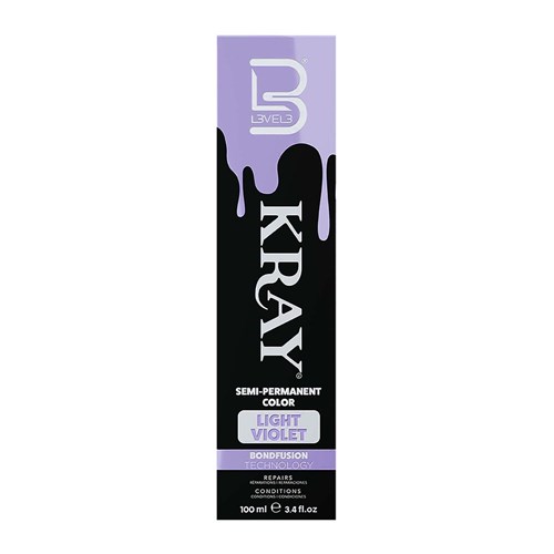 L3VEL3 Kray Semi Permanent Hair Colour Light Violet