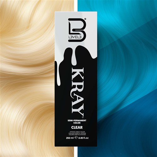 L3VEL3 Kray Semi Permanent Hair Colour Clear