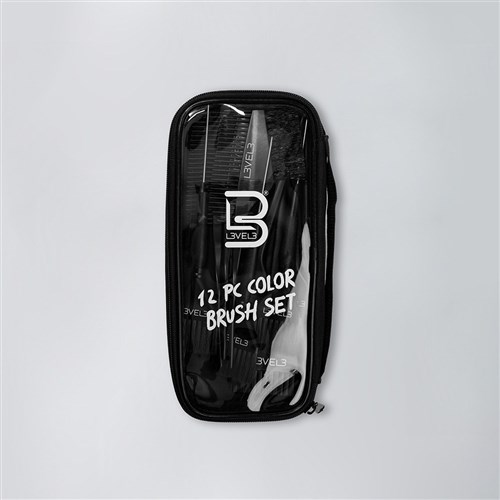 L3VEL3 Hair Colour Brush Set 12pc