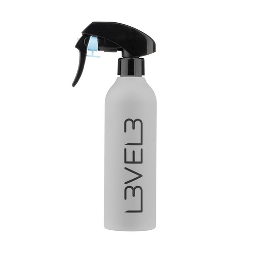 LVL3 GREY WATER SPRAY BOTTLE R009-6G RUBBERIZED LEVEL3 L3VEL3