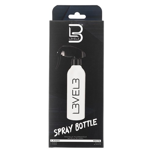 LVL3 WHITE WATER SPRAY BOTTLE R009-6W RUBBERIZED LEVEL3 L3VEL3