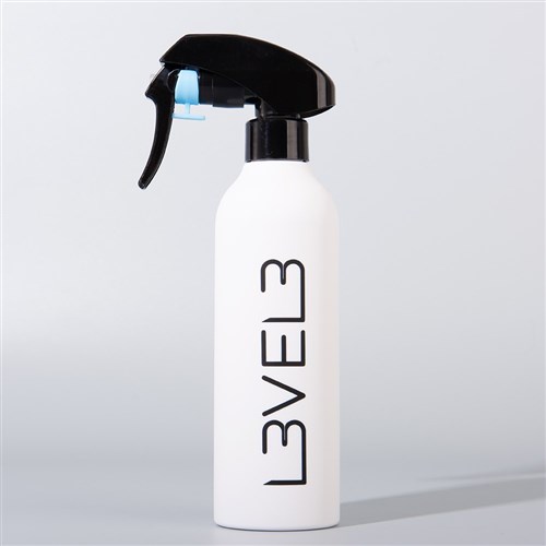 LVL3 WHITE WATER SPRAY BOTTLE R009-6W RUBBERIZED LEVEL3 L3VEL3