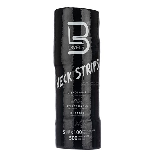 L3VEL3 Neck Strips Black