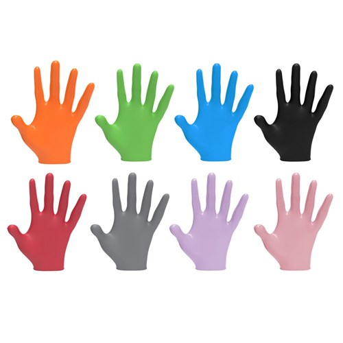 LVL3 NITRILE GLOVES RED-ISH SM 11300 100PC LEVEL3 L3VEL3