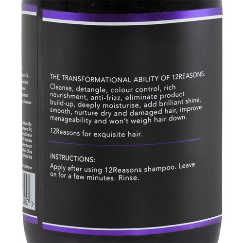 12Reasons Purple Shampoo Instructions