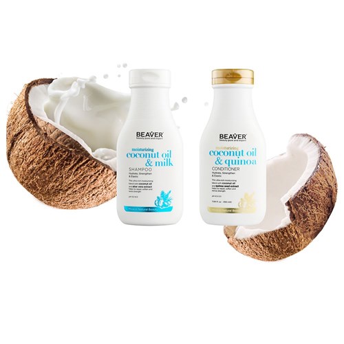 Beaver Coconut Oil And Quinoa Moisturising Shampoo