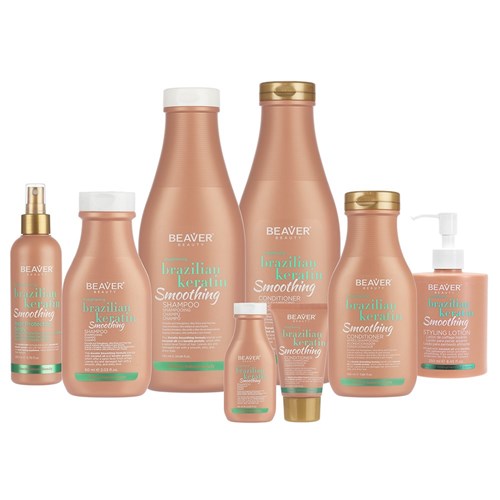 Beaver Brazilian Keratin Smoothing Shampoo 60ml