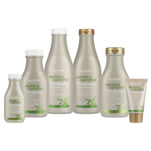Beaver Biotin And Caffeine Thickening Shampoo 60ml