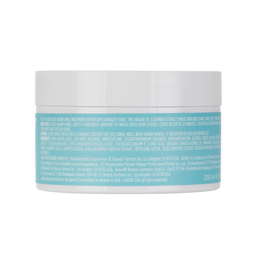 JUSTK COLOUR PROTEC MASK 250ml ARGAN OIL & QUINOA COLOUR PROTECT