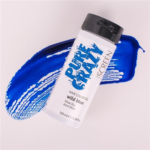 Screen Pure Crazy Colour Gel Wild Blue