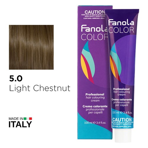 Fanola Color Hair Colour 5.0 Light Chestnut