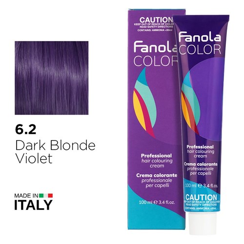 FANOLA 6.2 DARK BLONDE VIOLET 1056227 COLOUR 100ml