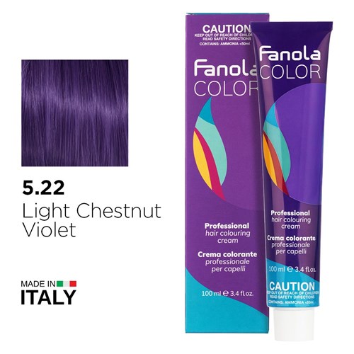 FANOLA 5.22 LT CHESTNUT VIOLET 1056255 COLOUR 100ml