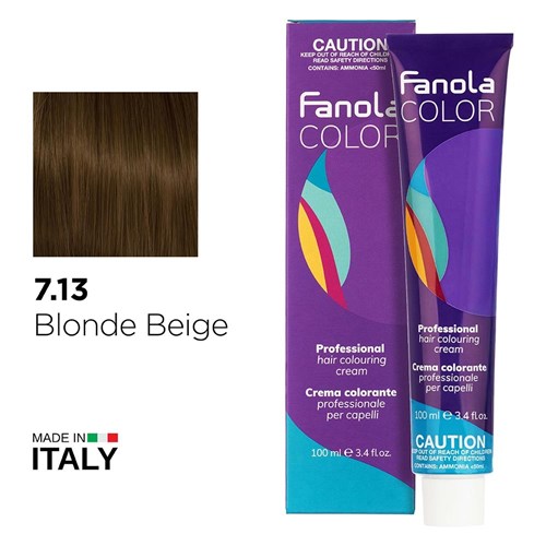 FANOLA 7.13 BLONDE BEIGE 1056257 COLOUR 100ml