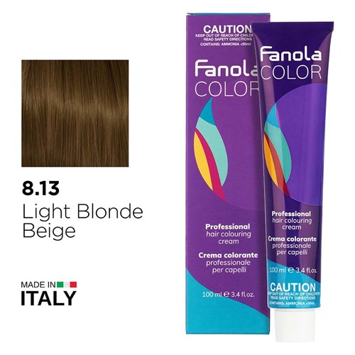 FANOLA 8.13 LT BLONDE BEIGE 1056258 COLOUR 100ml