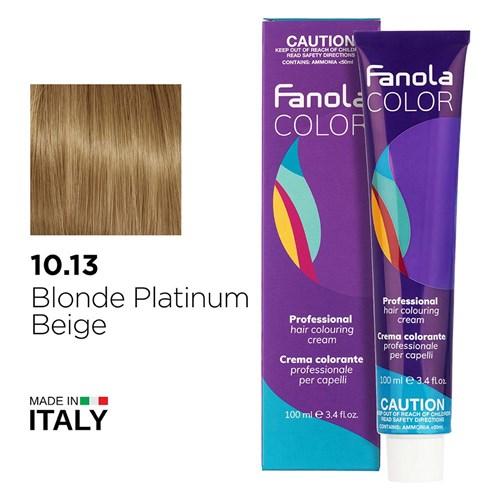 FANOLA 10.13 BLND PLATN BEIGE 1056260 BLONDE PALTINUM BEIGE COLOUR 100ml