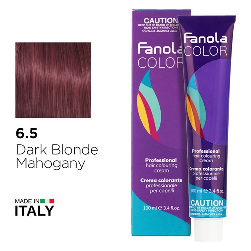 FANOLA 6.5 DK BLONDE MAHOGANY 1056295 COLOUR 100ml