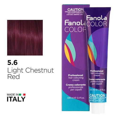 FANOLA 5.6 LT CHESTNUT RED 1056297 COLOUR 100ml