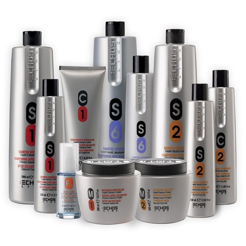 Echos Color Hair Colour S12.1 Super Lightener Platinum Ash