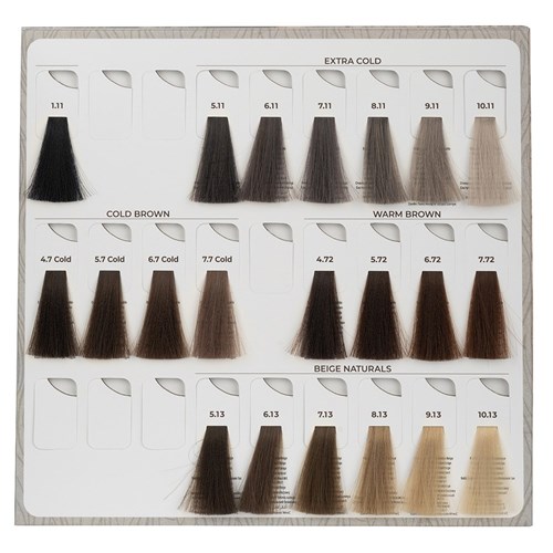 Echos Color Vegan Hair Colour 5.13 Light Brown Natural Beige