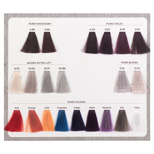 Echos Color Vegan Hair Colour 4.55 Medium Chestnut Mahogany