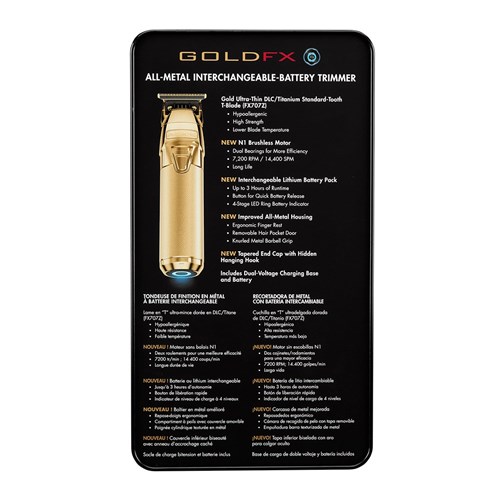 BaBylissPRO FXOne GoldFX Hair Trimmer