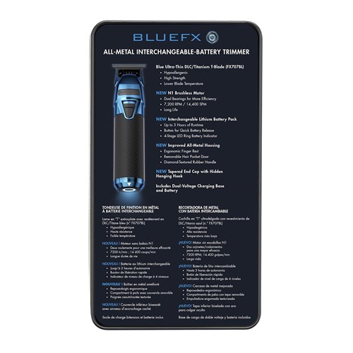 BaBylissPRO FXOne BlueFX Hair Trimmer