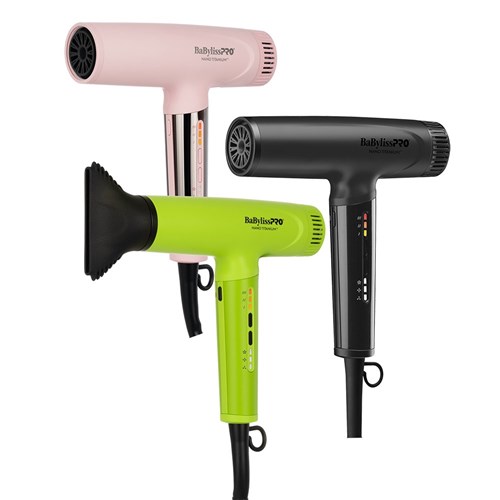BaBylissPRO Nano Light Ionic Hair Dryer Pink