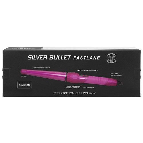 silver bullet curling iron
