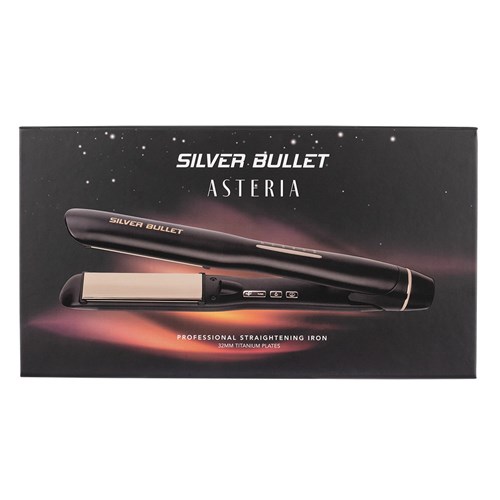 Silver Bullet Asteria Hair Straightener Black