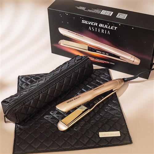 Silver Bullet Asteria Hair Straightener Champagne