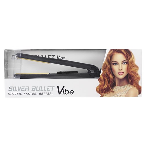 Silver Bullet Vibe Hair Straightener Front View