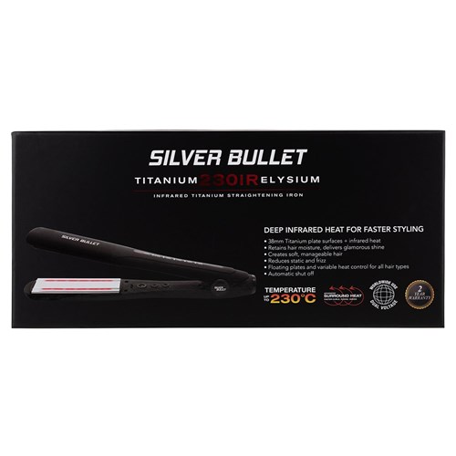 Silver Bullet Titanium 230 IR Elysium Infrared Hair Straightener