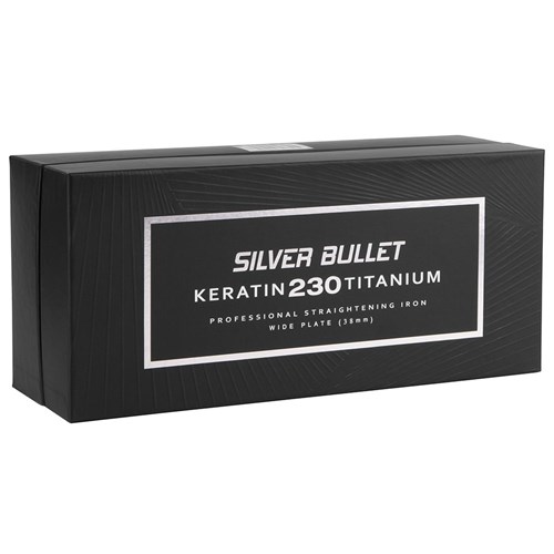 Silver Bullet Keratin 230 Titanium Wide Plate Hair Straightener