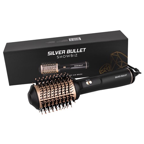 Saver Silver Air Hot Brush Salon - Oval Bullet Showbiz