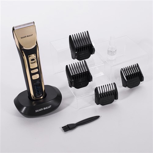 Silver Bullet Ceramic Pro 240 Luxe Gold Hair Clipper 