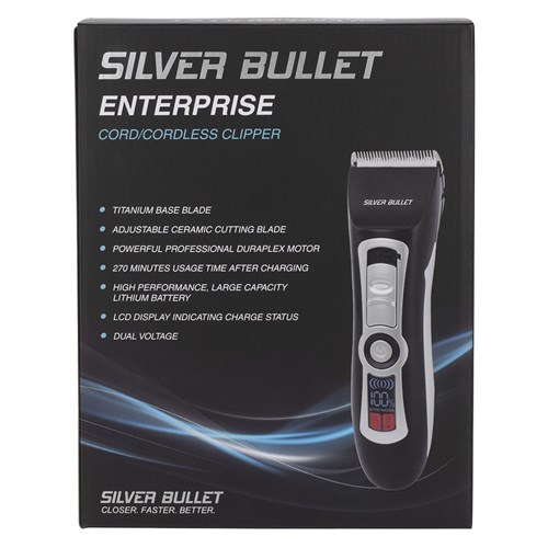 Silver Bullet Enterprise Cord Cordless Hair Clipper