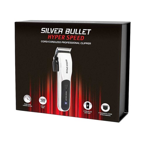Silver Bullet Hyper Speed Hair Clipper Box