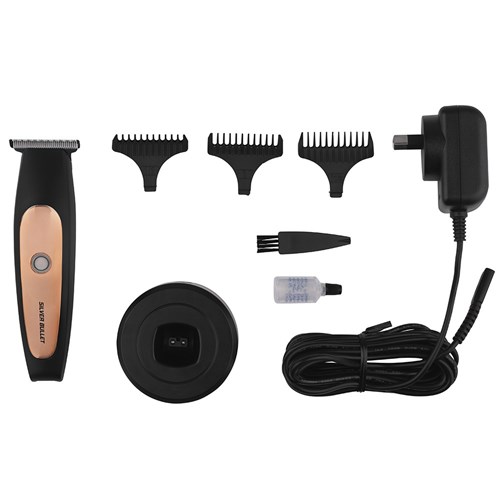 Silver Bullet Mini Blaze Hair Trimmer and accessories