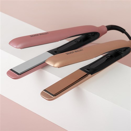 Silver Bullet Titanium 230 Supernova Hair Straightener Vintage Rose