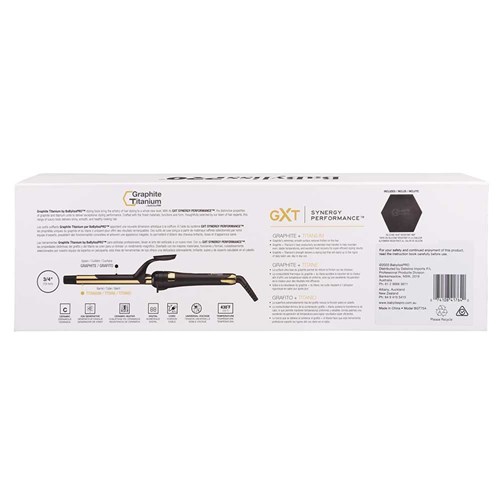 Graphite Titanium by BaBylissPRO Ionic Curling Iron 19mm