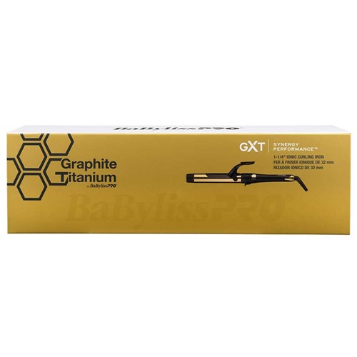 Graphite Titanium by BaBylissPRO Ionic Curling Iron 32mm
