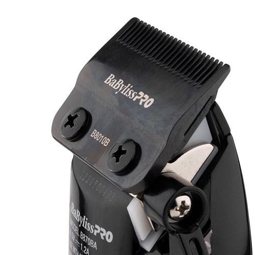 BaByliss PRO BlackFX Lithium Hair Clipper  comb attachments