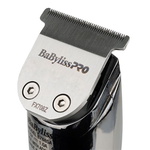 BaBylissPRO SilverFX Lithium Hair Trimmer Up Close