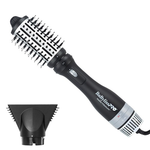 BaBylissPRO Nano Titanium Detachable 2 In 1 Hot Air Brush and Dryer